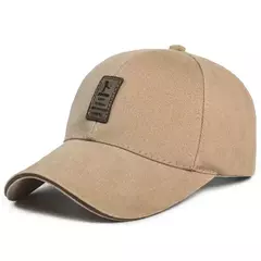 Primavera, verão, boné de beisebol de algodão, masculino, outono, inverno, versão coreana, chapéu de sol esportivo, boné de pico, protetor solar, chapéu de sol - Wolf Magazine