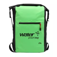 PVC natação impermeável saco seco, correias duplas, rafting esportes, caiaque, canoagem, kit de viagem, mochila, armazenamento, 25L na internet