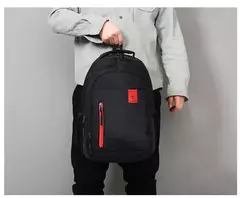 Imagem do Mochila Oxford Business impermeável para homens e mulheres, bolsa para computador, mochila de viagem casual, mochila escolar luminosa, nova