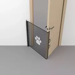 Imagem do Cerca retrátil automática para portão de animais de estimação, cerca para cães e gatos, escada interna, rede de isolamento, cerca de segurança, produtos para animais de estimação