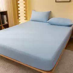 Folha de cama Matte Solid Color, Capa para quarto, Cama sem fronhas, 1 PC - comprar online