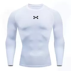 Camisa respirável Rashguard de compressão masculina, ajuste seco, camiseta esportiva MMA Fitness Gym, camisa de corrida, alta qualidade - Wolf Magazine