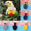 Fralda do papagaio do pássaro com gravata borboleta, roupa de voo, fralda, periquito e pombo, Pet Bird Suprimentos