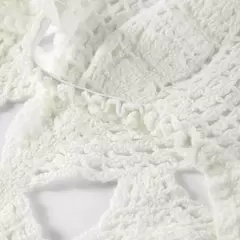 Imagem do Vestido de cabeçada oco feminino, Sem encosto, Sólido, Mini vestido de praia, Petaling Irregelar de malha, Vestidos curtos, Vestido fino feminino, Sexy