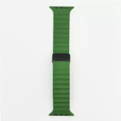 Pulseira de Fivela Magnética para Pulseira Relógio Apple, Pulseira de Silicone, Ultra 2, 49mm, 45mm, 44mm, 40mm, 41mm, 38mm, 42mm, iWatch Série 7, 6, 3 si, 8, 9