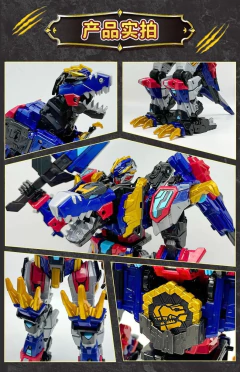 Imagem do Miniforce dinóide guerreiro transformação robô dinossauro modelo rex saser combinar mini força deformação headbot giganoto dino brinquedo