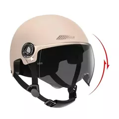 Capacete leve seguro e confortável para adultos - Óculos incluídos adequados para motocicleta E - Bicicleta de montanha - loja online