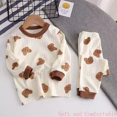 Bebê Pijama Manga Longa, Cobertor Infantil Sleepers, Loungewear, 100 Macacões De Algodão, 2 Pcs - comprar online