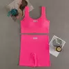 Conjunto de ioga feminino sem costura, roupas de treino fitness, sutiã esportivo, leggings de cintura alta, roupas sexy de ginástica em V profundo, roupas esportivas novas, 2024