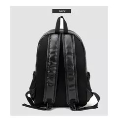 Mochila Escolar de Couro Impermeável para Homens, Bolsa de Viagem, Laptop, Livro Casual de Alta Qualidade, Marca Moda na internet