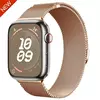Pulseira Magnética Milanese Loop Strap para Apple Watch, Bracelet Belt, Band 9, 8, 7, 45mm, 41mm, Ultra 2, 49mm, iWatch 6, 5, 4, 3, SE, 44 milímetros, 40 milímetros