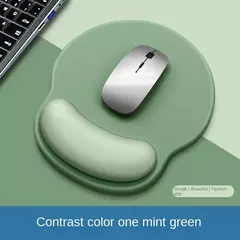 Gradiente mouse pad confortável suporte de pulso antiderrapante mouse pad macio mousepad suporte de pulso computador silicone mouse pad - Wolf Magazine