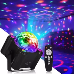 Colorido LED DJ Luzes do Palco, casa KTV, feixe de iluminação ambiente, luz de freqüência, recém-chegados, 1pc - loja online