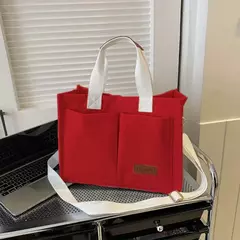 Sacola de veludo para mulheres, bolsas de grande capacidade, bolsa de ombro feminina, bolsa mensageiro feminina - loja online