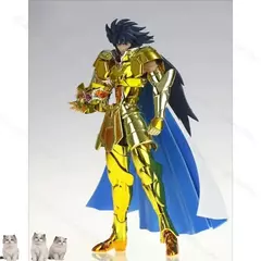 Entrega em 5 horas CS modelo Saint Seiya Myth Cloth EX Gemini Legend Galaxy Explosão Cavaleiro do Zodíaco Dourado figura móvel Athena - Wolf Magazine