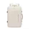 Mochila de viagem das mulheres dos homens expandido grande capacidade saco caminhadas negócios mochilas para portátil carregamento usb à prova dwaterproof água escola volta pacote