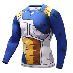 Camisas de Compressão de Secagem Rápida para Homens, Anime Goku Camisetas, Manga Curta, Vegeta Cosplay Costume Tops, Dragon Ball Z - loja online