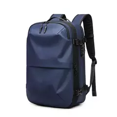 Mochila de viagem de compressão a vácuo de grande capacidade para homens, mochila expandida 17 "laptop, negócios, escola - Wolf Magazine