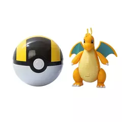 Sobre pokemon anime figura charizard pikachu gyados bolso monstro figura pokeball ação deformação brinquedo modelo crianças presente - comprar online