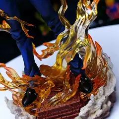 Imagem do Yugi muto figura jogo escuro estatueta dimensional duelo monstros figuras de ação 28cm pvc estátua coleção ornamento crianças brinquedos presentes