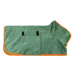Roupão de banho para animais de estimação, envoltório de corpo inteiro para banho, respirável, secagem rápida, absorvente de água, limpeza de verão, roupão de cachorro na internet