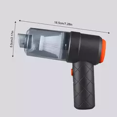 Aspirador de carro sem fio, sem fio, robô de limpeza portátil, aspiradores automáticos, sucção forte, 6000Pa