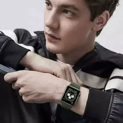 Imagem do Bracelete Solo Trançado para Apple Watch, Band para iWatch Series 8, 9, 3, SE, 5, 6, 7, Ultra 2, Correia, 44mm, 40mm, 45mm, 49 milímetros, 41 milímetros, 45 milímetros
