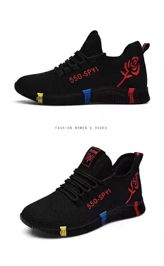 Tenis feminino 2024 mulheres sapatos vulcanizados malha de ar luz tênis macios femininos apartamentos plataforma rendas até sapatos casuais cesta femme - Wolf Magazine