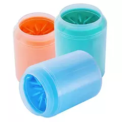 Limpador de patas de animais de estimação, material de silicone macio, copo de lavagem de pés de animais de estimação, limpador de pés de gato e cachorro, massagem portátil, suprimentos de limpeza de patas de animais de estimação na internet