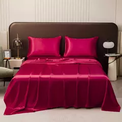Ice Cool Fabric lençol, Smooth Top Sheets, Flat, cama dupla, sem fronha, verão, 1 pc - comprar online