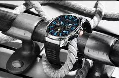 Ultra HD Relógio Inteligente para Huawei e Xiaomi, GPS Track, Chamada Bluetooth, 710 mAh Grande Bateria, Esportes Fitness Smartwatch, 1.85 ", Novo - Wolf Magazine