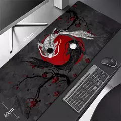 Tapete de rato de borracha antiderrapante, Tapete de rato grande, Big Desk Pad, Tapetes de teclado monstro na internet