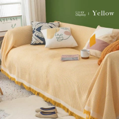 Estilo nórdico capa completa sofá cobertor universal ajuste com tudo incluído capa de sofá pano slipcover para decoração de casa na internet