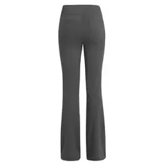Ogilvy Mather-Calça de perna feminina, Palazzo Largo Assassino, Cintura alta, OL Ladies Calças longas de carreira, Sólido, Elegante, Feminina - Wolf Magazine