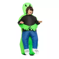 Adulto alienígena inflável traje crianças festa cosplay traje engraçado terno anime fantasia vestido de halloween para mulher