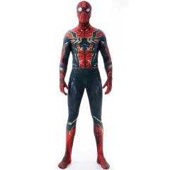Fantasia de homem-aranha de luxo para adultos fantasia de super-herói para homens fantasia de Halloween masculina - comprar online