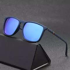Óculos de sol quadrados polarizados para homens e mulheres, óculos de sol com armação grande, óculos de pesca clássicos - comprar online