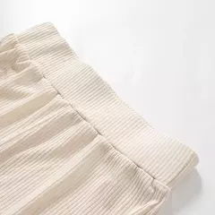 Imagem do BUILDINGB-Calça Elástica Feminina, Cintura Alta, Envolvendo Quadril, Monocromática, Casual, Diário, Versátil, Outono