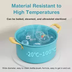 Garrafa de boca larga recém-nascida com alça, mamadeira de leite PP, copo padrão recém-nascido, BPA Free, 150 ml, 240ml - loja online