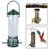 Alimentador de sementes de pássaros selvagens, suprimentos para animais de estimação, pendurado, jardim, paddock, ferramenta de alimentação de pássaros, decoração ao ar livre