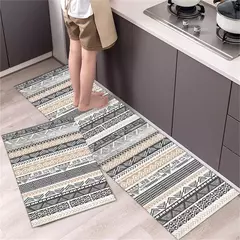 Tapete de cozinha antiderrapante lavável macio, Tapete longo de cabeceira, Tapete do corredor, Capacho de entrada do banheiro, Quarto, Sala de estar - comprar online