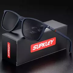 Imagem do SUPKLEY Óculos De Sol Esportivos para Homens Polarizados Confortável Desgaste Quadrado Óculos de Sol Masculino Light Weight Eyewear Acessório com Origina