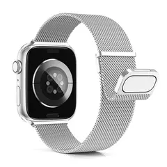 Correia para Apple Watch Band, Pulseira Milanese, Cinto de Metal, 45mm, 44mm, 42mm, Ultra 49mm, 38mm, 40mm, 41mm, iWatch Series 9, 8, 7, 6, 5, 3, SE na internet