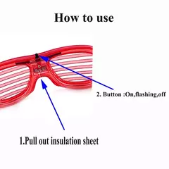 Óculos iluminados com led, 5 cores, formato de coração, óculos brilhantes que brilham no escuro, suprimentos para festa, lembranças de festa neon para crianças e adultos - comprar online