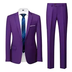 Conjunto de terno casual masculino de negócios, jaqueta masculina, blazers, calças, calças, colete, colete, moda, 2023 - comprar online