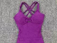 Macacão Push Up Feminino, Roupa Esportiva, Roupas de Yoga, Ginásio, Macacão Fitness, Roupa Esportiva, Rosa, 2021 - loja online