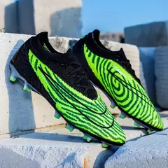 Imagem do Homens Chuteiras de Treino Profissional, Sapatos de Futebol, Turf, TF, FG, Exterior, Interior, Botas de Futebol