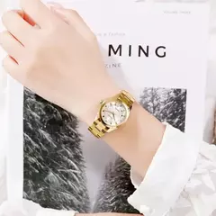 Skmei-relógio de quartzo de luxo feminino, movimento japão, simples, fashion, feminino, 1620 - Wolf Magazine