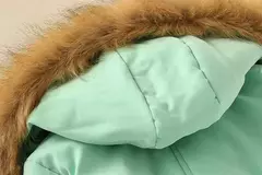 Casaco fino acolchoado de algodão para mulheres, parkas com capuz casual, sobretudo quente acolchoado, outono e inverno, 2023, 2023, emboridery, novo - Wolf Magazine