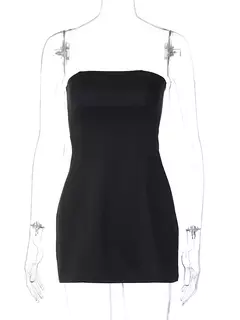 Hawthaw-Mini vestido curto preto feminino, streetwear noturno, bodycon, roupas de festa, clube, itens por atacado para negócios, verão, 2022 - loja online